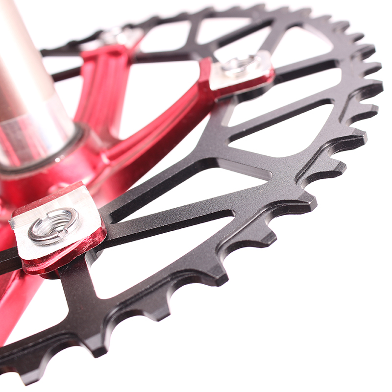 自行车正负齿 50 52T 54T 56T 58T盘片130BCD折叠车单盘 曲柄牙盘