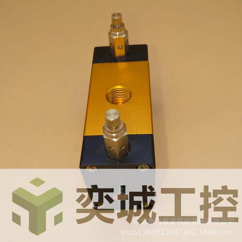 好货调速控制二位五通自动换向往复阀FPZD-08无需通电,可以自动