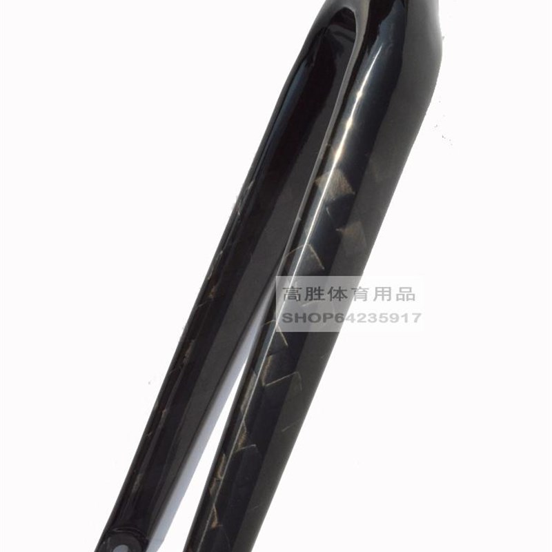 新品全碳纤维折叠自行车451前叉20 22寸小轮车无T避震硬叉儿童单