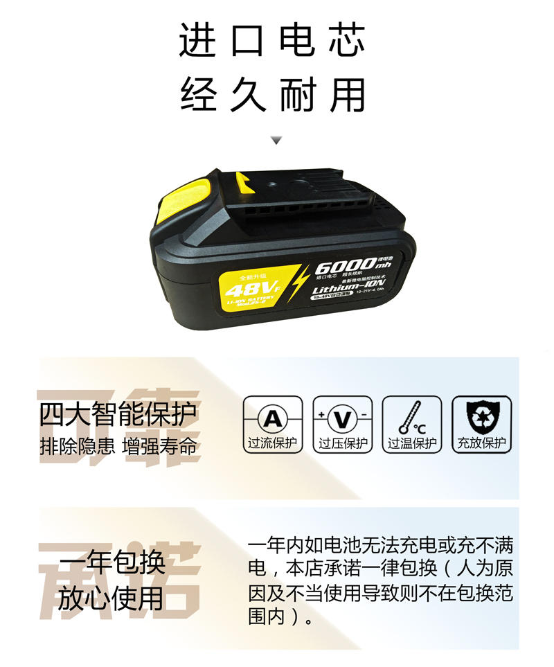 新品充电角磨机48v多功能锂电磨光机抛光M机无线打磨机切割砂轮机