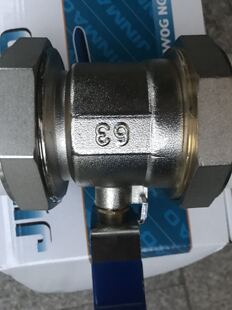 玉环金锚PPR双活接球阀DN63自来水总截门开关双热熔焊接球阀铜截