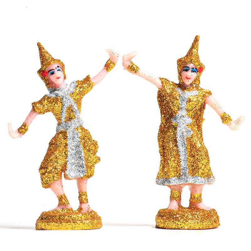 泰国佛牌正品花环贡品正牌招财转运象神四面佛果盘插香供奉用品