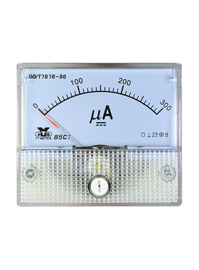 85C1毫安表微安表直流电流表50rma 100ma 50ua 500ua 1ma 56x64mm