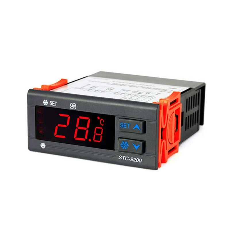 STC-9200制冷化霜风机控制器 冷冰箱冷柜电子温控器 控温器