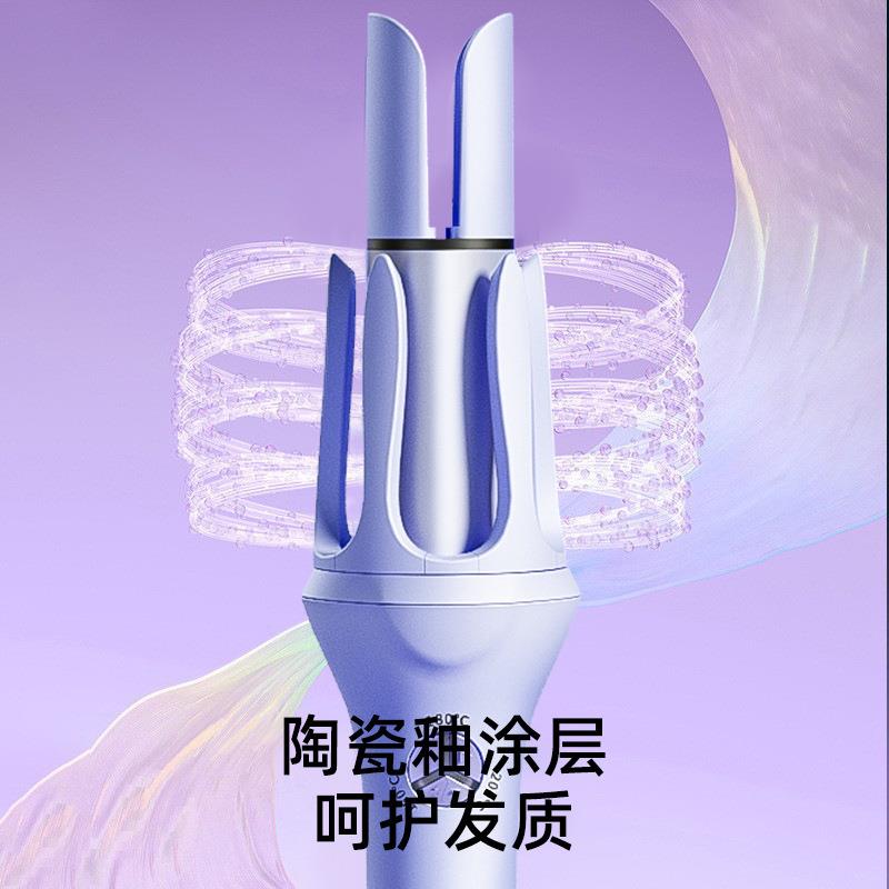 直销新款学生宿舍大波浪自动卷发棒电动旋转高颜值不伤发自动卷发