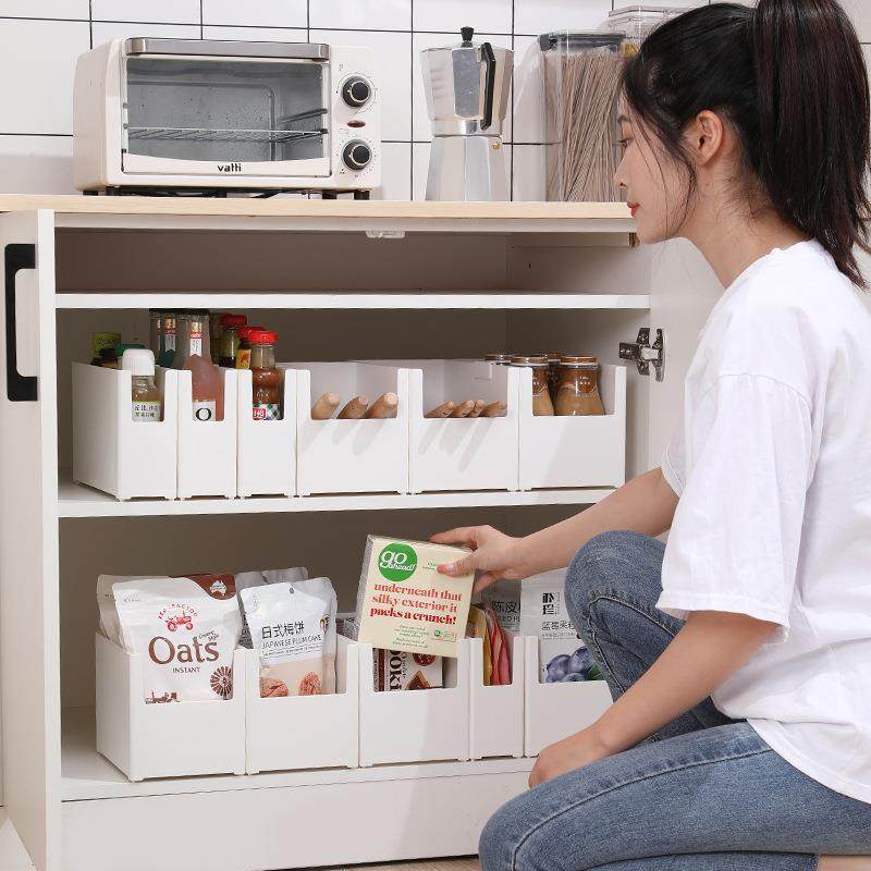 新款直销新款可重叠桌面橱柜收纳盒办公室文件储物盒厨房宿舍置物,收纳整理,首饰盒,淘宝优惠券,粉丝福利购,淘宝优惠卷