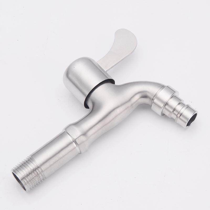 新款直销SUS304不锈钢洗衣机水龙头家用 阳台加长单冷快开水龙头,家装主材,水嘴,淘宝优惠券,粉丝福利购,淘宝优惠卷