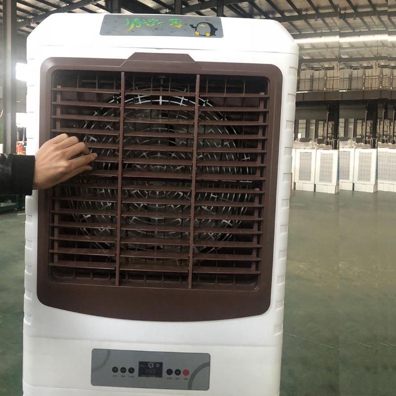 新款直销中东非洲东南亚热销双层出风口冷风机移动工业空调扇双电