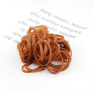 直销新款橡皮筋38*4本色工业用加宽皮筋耐拉牛皮筋橡皮圈高弹力橡