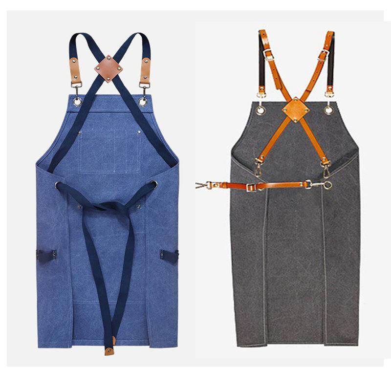 新款直销亚马逊厚帆布围裙定制logo汽修机械木工工作服多口袋工具,家庭/个人清洁工具,围裙套装,淘宝优惠券,粉丝福利购,淘宝优惠卷