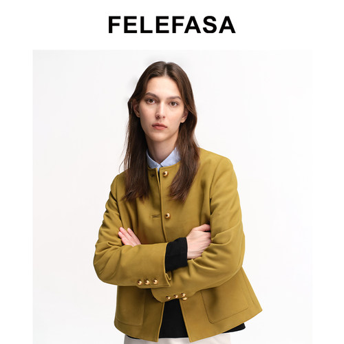 皮衣外套FELEFASALetrans复古