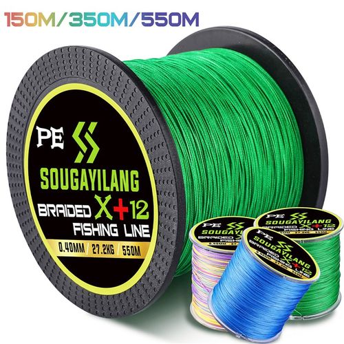 Sougayilang 12Strands/8 Strands/4Strands Fishing Line 550M 3