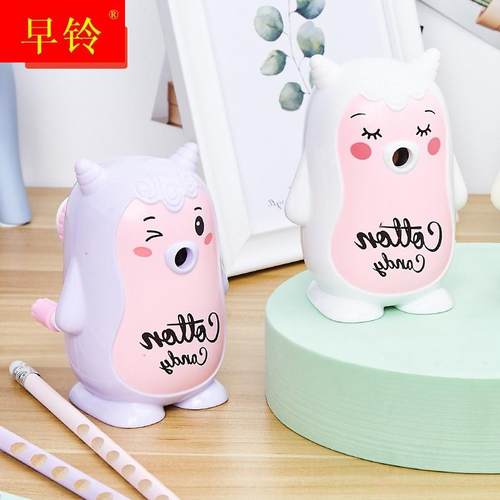 格致开心7791甜心宝贝削笔器创意学习用品卷笔刀可爱自吸式削笔刀