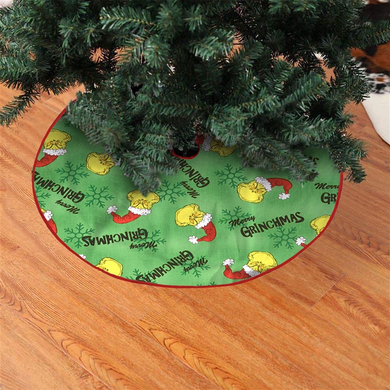 at New Year Home Xmas Party Decor Blanket Green Hair Monster