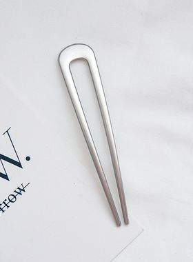 Japan Hair Sticks Women Hairclip Simplicity Colorful U Shape