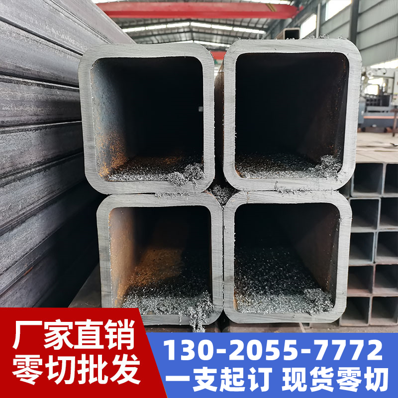 Q345B无缝方管钢材方矩管Q355b方通大口径厚壁碳钢方钢管零切定做