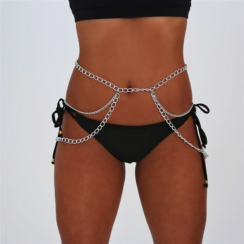 Accessories Fashion sexy waist chain Multi-layer body chain