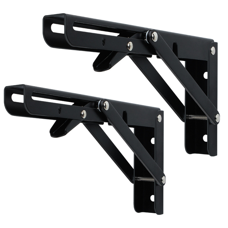 304不锈钢可摺叠支架三角置物架托架墙上承重支撑固定隔板层板托