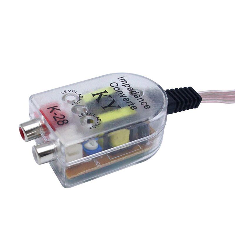 Line Stero Universal Car Radio Converters High Definition A