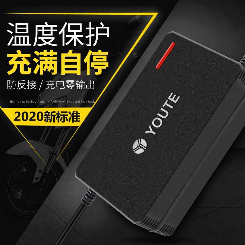 小猴子适用电动自行车电瓶车充电器36V12Ah48V20Ah60V72V96V蓄电