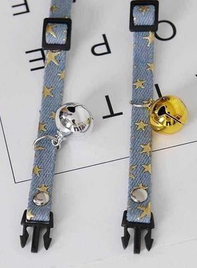 Pet dog collar cat collar bell necklace accessories项圈猫