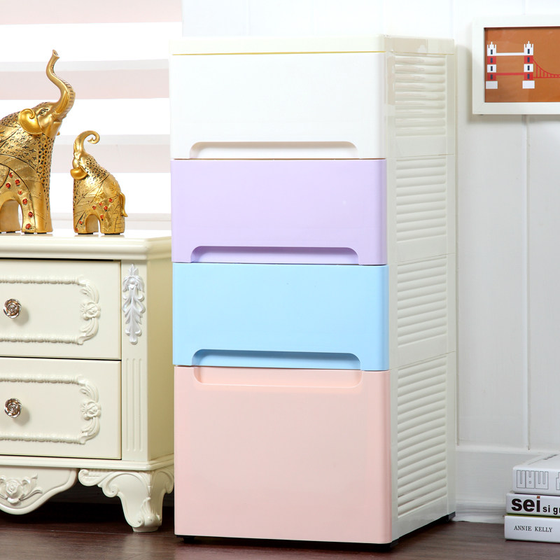 -35c房窄面宽厨m缝q隙收纳柜抽屉式整理柜室浴化妆室植物收纳箱