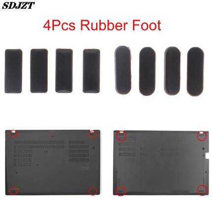 4Pcs/set Rubber Foot Pad For Lenovo Thinkpad T480S T490