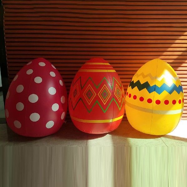 Egg Colorful Easter Decoration ft Inflatable Easter Eggs
