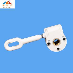 新款直销遮阳蓬配件雨棚铜芯铝合金机头户外折叠活动雨蓬支架防雨