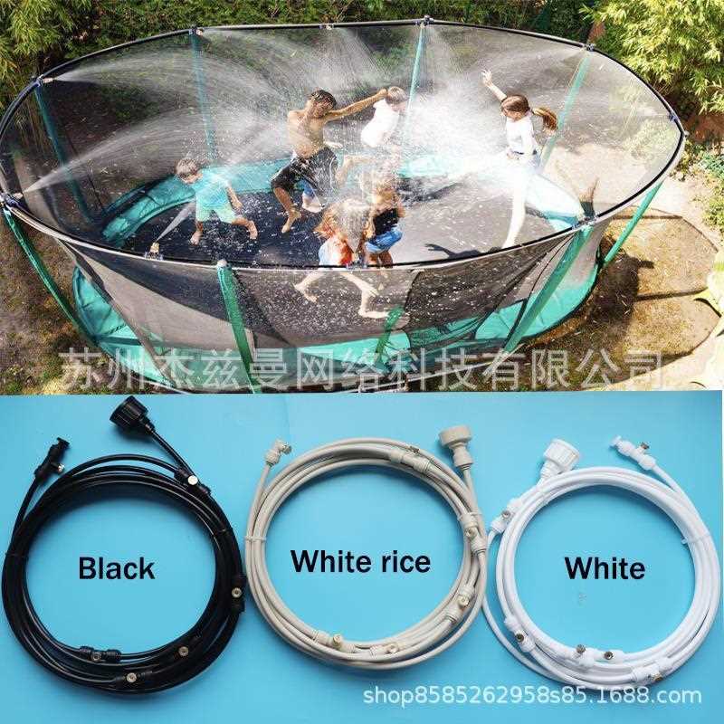 新款直销低压雾化系统水龙头压力雾化降温除尘加湿蹦床洒水花园灌
