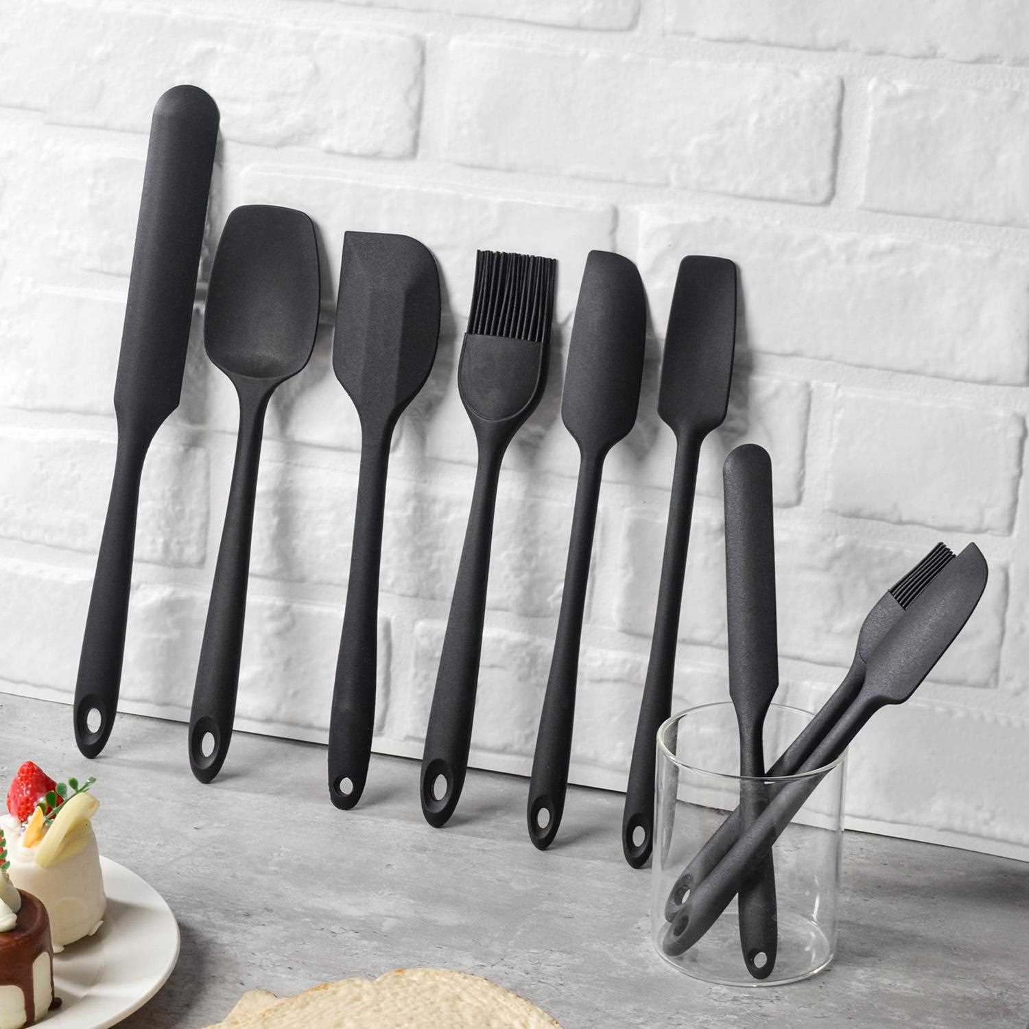 新款直销跨境新款硅胶刮刀套装蛋糕刀多功能奶油果酱抹刀家用烘培