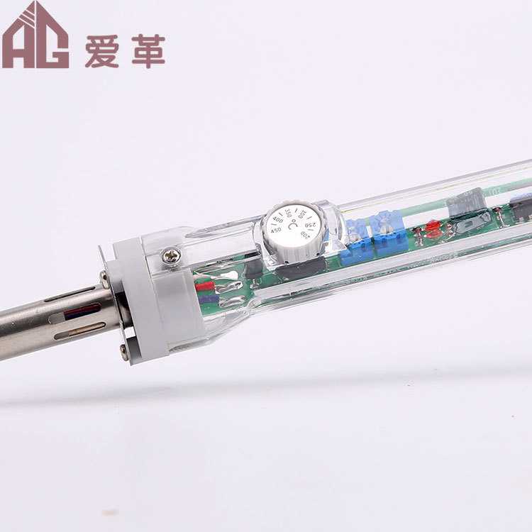 新款直销黄铜烫边头DIY手工皮具烫边工具黄花电烙铁恒温可调温 电