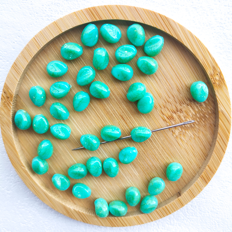 亚克力 裂纹扭扭米珠石头散珠子手工diy手链串珠手串饰品配件材料