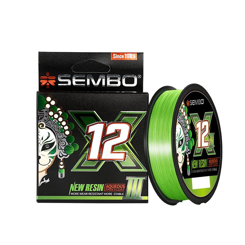 直销新款三代12编pe线路亚专用主线8编微物超顺滑远投打黑大力马