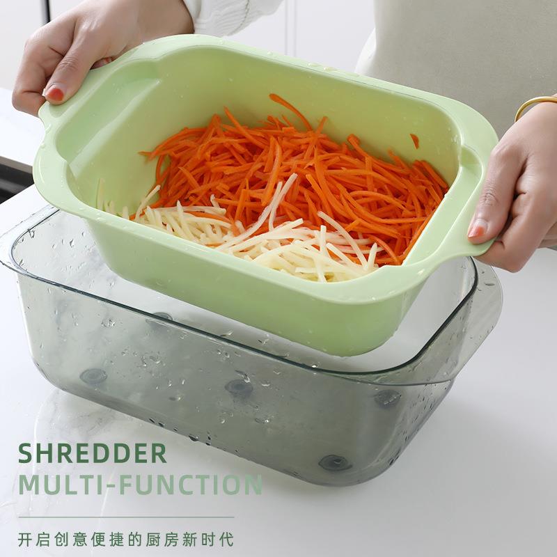 新款直销多功能切菜器家用土豆丝切丝器土豆片切片擦丝萝卜刨丝器