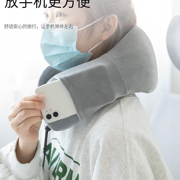 新款直销u型枕记忆棉头枕旅行坐车便携护颈枕颈椎脖子靠枕飞机枕