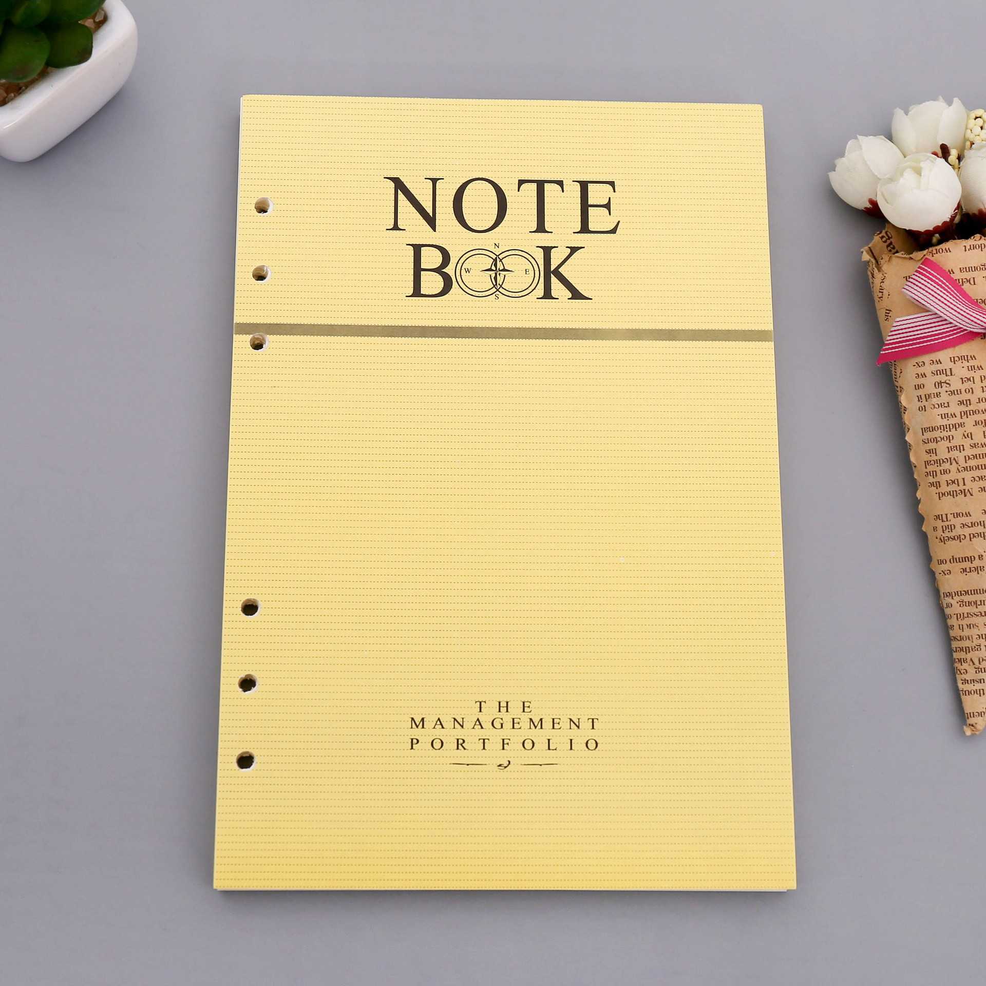 新款直销B5活页替换内芯9孔标准替芯a5单位活页芯商务可定LOGO8