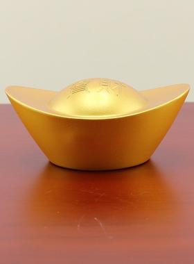 新款直销工艺品黄铜金元宝合金元宝办公室居家金属摆件解压手把件