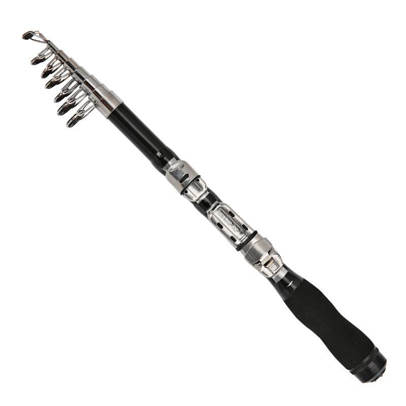 新款直销生产海竿 抛竿远投杆钓鱼竿玻璃钢鱼竿1.5米1.8米硬调小