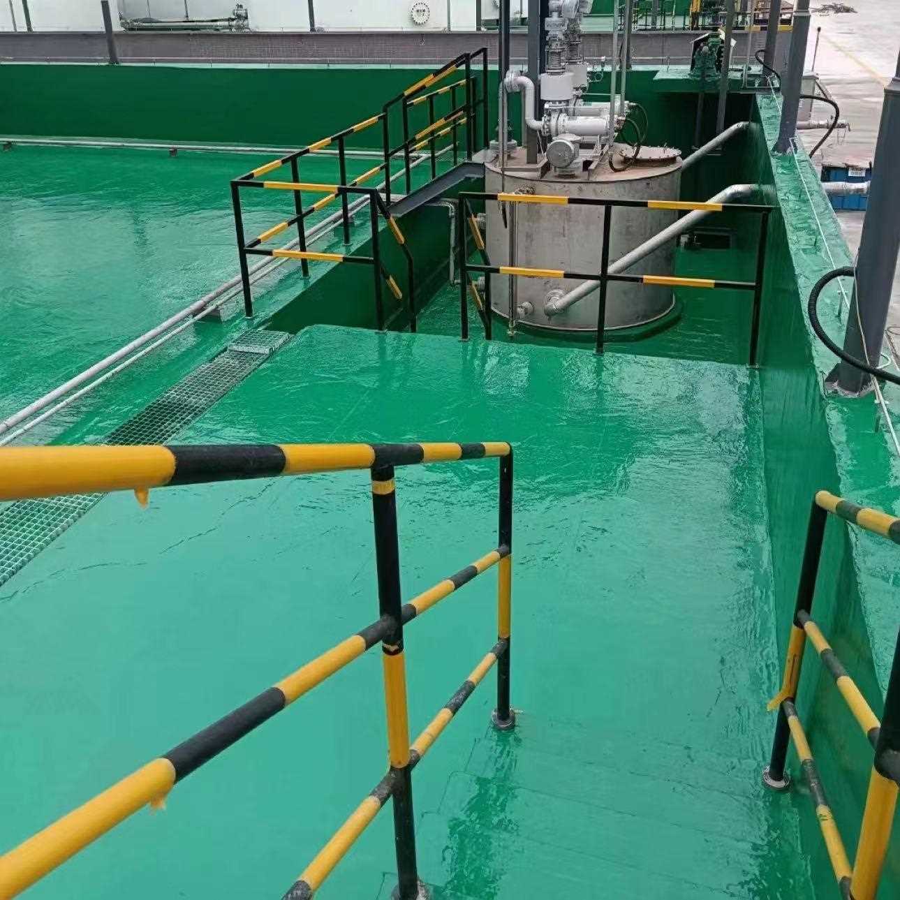 新款直销重防腐地坪漆地坪施工防腐乙烯基污水站酸碱水池乙烯基防