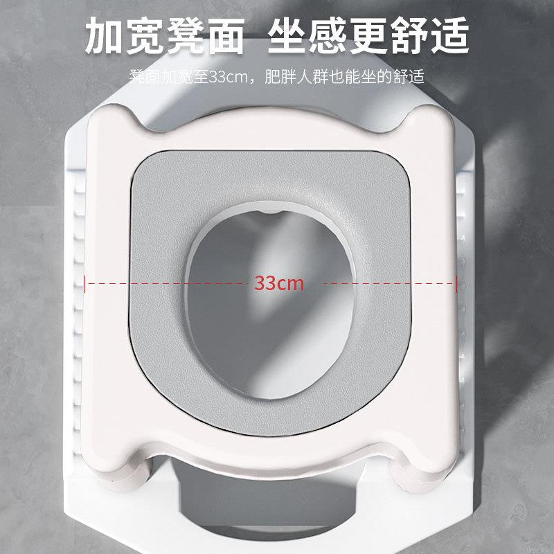 新款直销蹲便改坐便椅家用大便蹲厕神器折叠马桶简易坐架孕妇老人