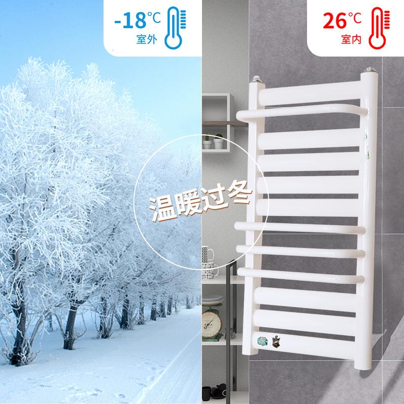 新款直销钢制暖气片家用卫浴背篓卫生间浴室暖气片水暖散热器壁挂