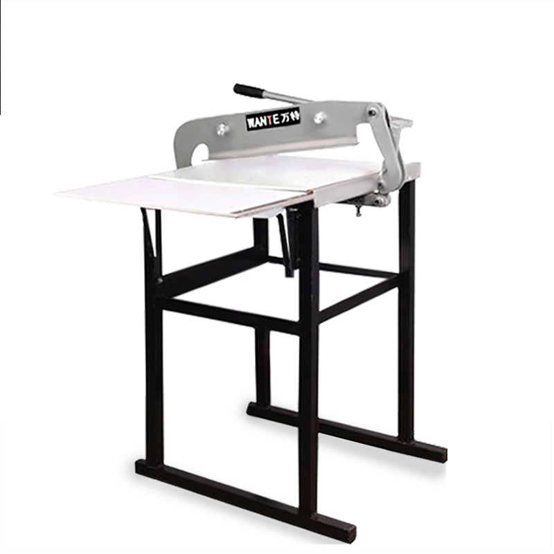 万特牌布样裁切机皮革手工无自动纺双花边剪面料达办小型刀片垫板
