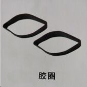 胶圈胶垫微喷滴灌全新承插水带小补丁夹子软管连接63 75胶圈卡箍