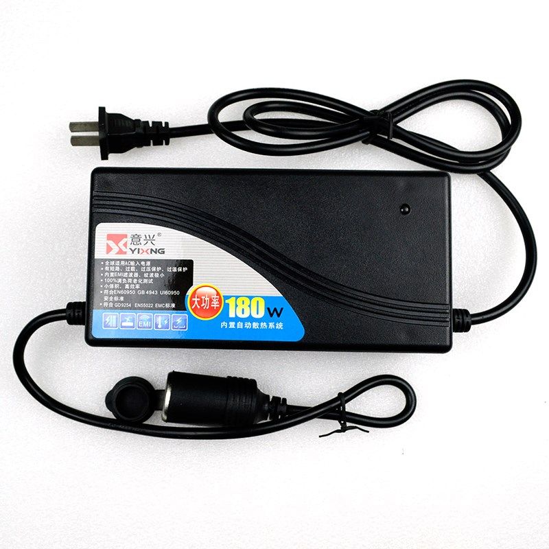 车载电器家用电源转换器220V转12V15A180W大功率点烟器直流变压器