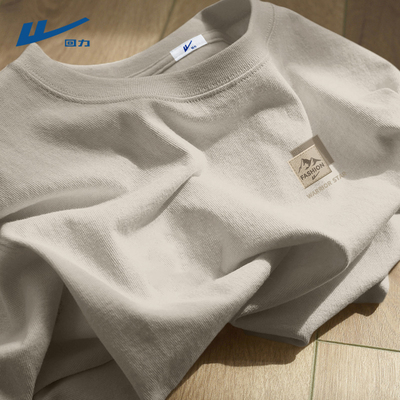 回力短袖男款t恤纯棉夏季