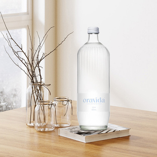 新西兰ORAVIDA兰维乐进口含偏硅酸天然矿泉水360ml/800ml气泡水