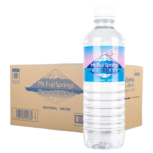 日本富士山500ml*24瓶整箱进口