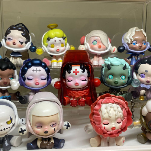 极速SkullPanda Blind Box Ancient Castle Halloween Blind Box