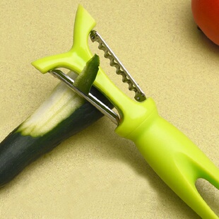 Plastic Peeler Handle Carrot Grater Stainless Cucumber Steel